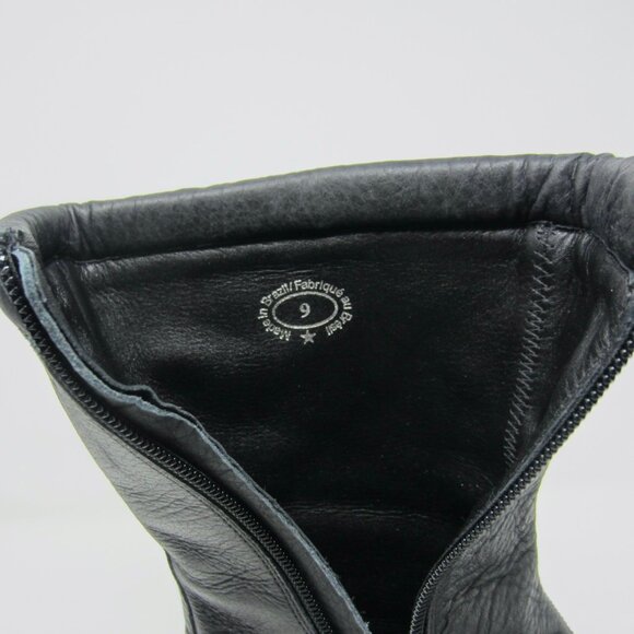 John Fluevog Harmony Chime Black Boot Size 9 - Picture 7 of 11